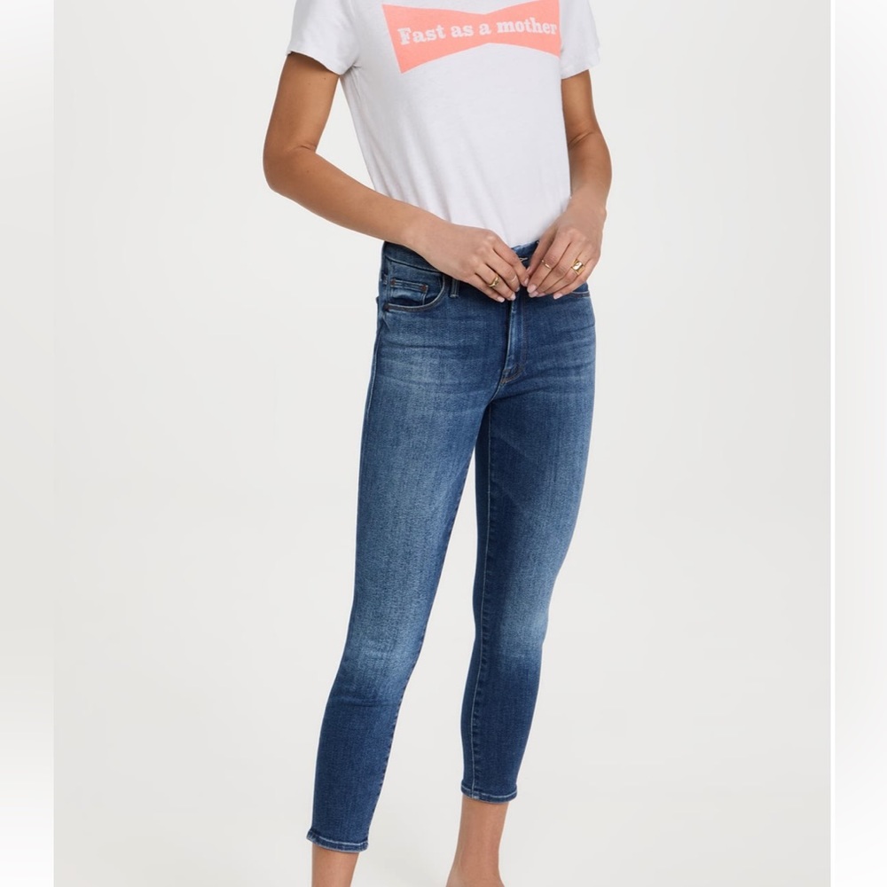 Mother The Looker Crop Jeans